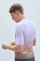 Koszulka męska POC Pristine Print Jersey rowerowa beżowa