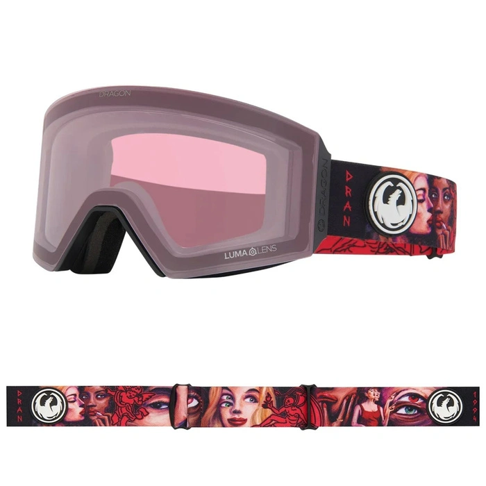 Gogle narciarskie Dragon RVX MAG OTG Ranatler25 dwie soczewki S4 S1
