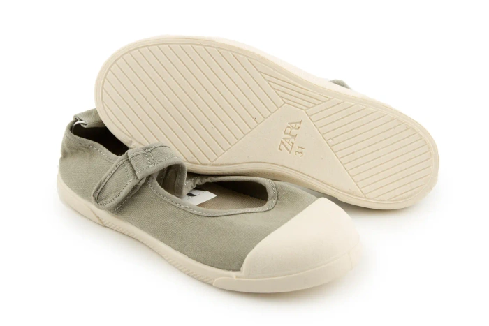 Tenisówki dziecięce Zara Kids balerinki canvas