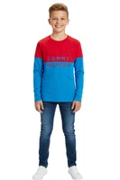 Koszulka dziecięca Tommy Hilfiger Logo Rashguard sportowa 