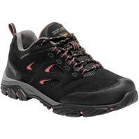 Buty damskie Regatta Holcombe IEP Low trekkingowe wodoodporne czarne