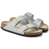 Klapki damskie Birkenstock Arizona BS regular birko-flor niebieskie r. 36