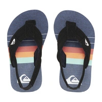 Klapki dziecięce Quiksilver Molokai na lato z gumką r. 22