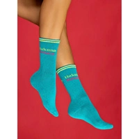 Skarpetki damskie FunkySteps zestaw 4-pak wysokie wzorzyste r. 36-40