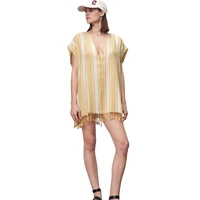 Poncho damskie Zara letnie narzutka w paski