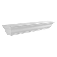 Półka ścienna Ellos Home dekoracyjna biała z płyty MDF 76 cm