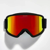 Gogle narciarskie Dragon DX3 OTG Red Ion snowboardowe cat. S4 i S1