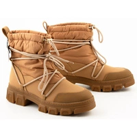 Buty damskie Tamaris Duo-tex wodoodporne zimowe śniegowce brązowe r. 41