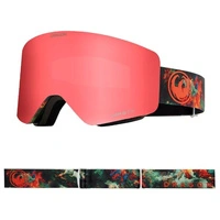 Gogle narciarskie unisex Dragon R1 OTG snowboardowe dwie szyby S2 / S4 