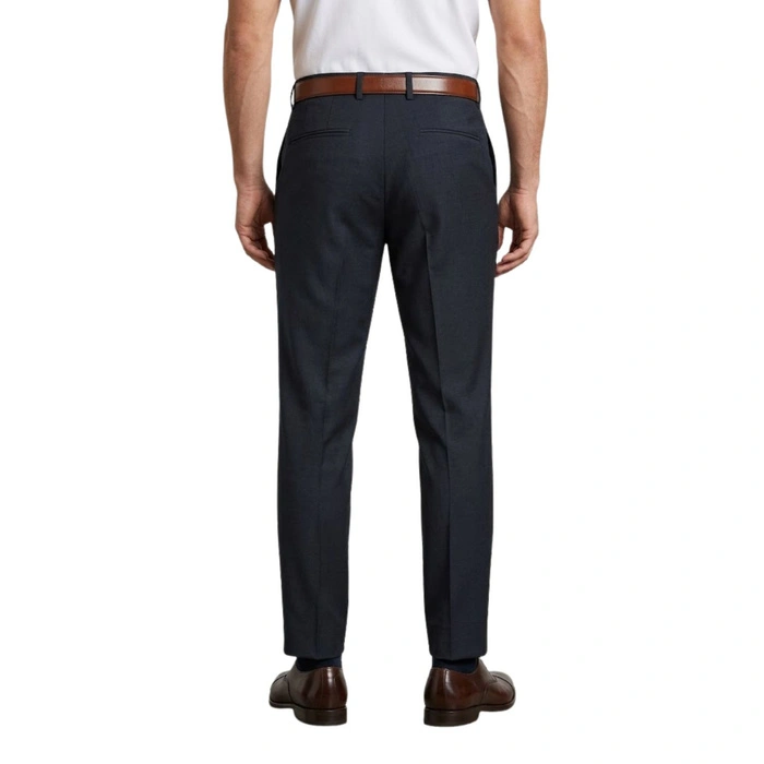 Spodnie męskie Calvin Klein Paris Refined Wool garniturowe wełniane r. S