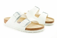 Klapki damskie Birkenstock Arizona bs z miękką wkładką białe r. 39