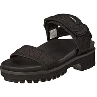 Sandały damskie Desigual Track Daisy czarne na rzepy r. 38