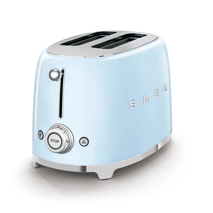 Toster na 2 kromki Smeg Retro 50's Style pastelowy niebieski