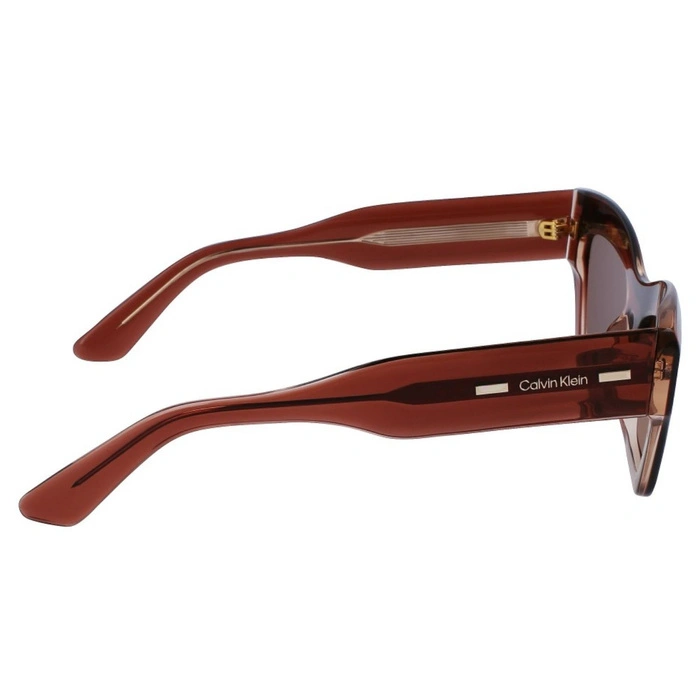 Okulary damskie Calvin Klein CK23503S 601 przeciwsłoneczne butterfly z filtem cat. S3