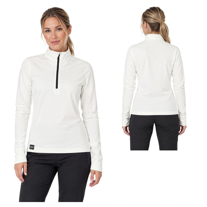 Bluza damska Poederbaas Arctic Pully sportowa biała r. L