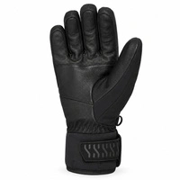 Rękawice narciarskie Level Wrangler PrimaLoft skórzane czarne r. S / 7