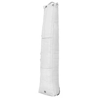 Pokrowiec na narty DB Douchebags Ski bag torba na kółkach biała 150l  / 205 cm 