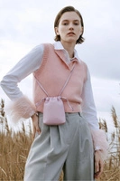 Torebka damska The Mar Oyster Mini Pink saszetka różowa