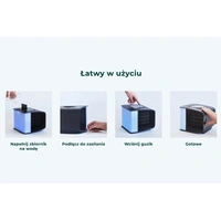 Klimator ewaporacyjny Evapolar evaSMART EV-3000 Urban Grey nawilżacz powietrza 