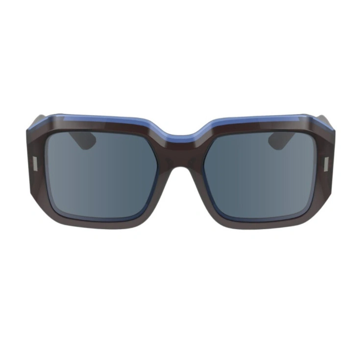 Okulary przeciwsłoneczne Calvin Klein CK23536s brązowe damskie kocie oczy