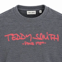 Koszulka dziecięca Teddy Smith Ticlass z długim rękawem szara r. 128