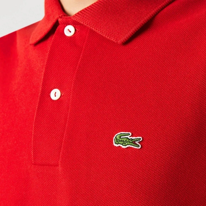 Koszulka męska Lacoste Polo Boy czerwona polówka r. XS