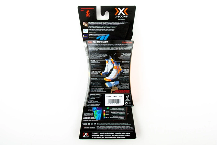 Skarpety X-Socks Bike Racing rowerowe czarne niskie r. 35-38