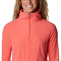 Bluza damska Columbia Glacial IV 1/2 Zip polarowa różowa