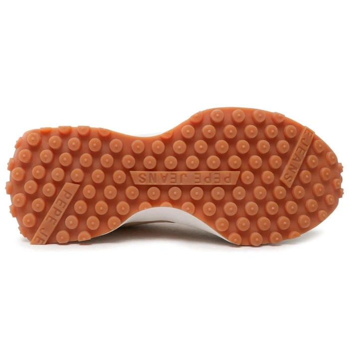 Buty damskie Pepe Jeans Lucky Print biało beżowe sneakersy l r. 36