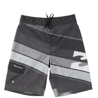 Spodenki kąpielowe chłopięce Billabong Slice szare w paski r. 164