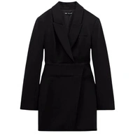 Sukienka damska Zara Blazer elegancka mini czarna r. L